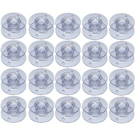 NGOSEW Clear Bobbins for Singer 227, 3321, 3323, 4432, 5554, 3116, Pfaaff Ambition 1.0, 1.5, Essential, Quilt Ambition 2.0 (10)