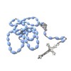 First Holy Communion Blue Rosary and Photo Frame Set -