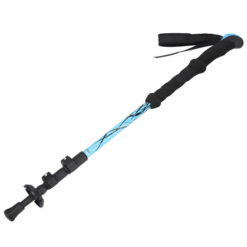 7075 Aluminium Alloy Outdoor Climbing Stretchable Trekking Pole Alpenstock Outside