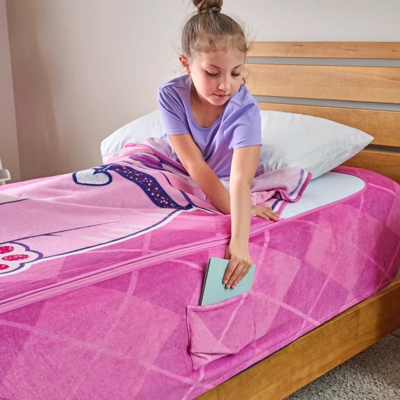 ZippySack Twin Bed Zip-Up Bedding – Cat