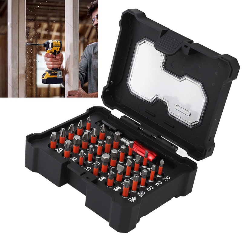 31 Pcs Screwdriver Bit Set Multi Functional S2 Alloy Steel