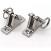 DollaTek 2-Piece Deck Hinge 90° with Quick Release Pin Boat