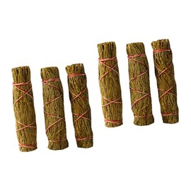 Mobestech 2pcs Bundles of Cedar Smudge Sticks for Air Purification and Meditation Natural Incense Wands for Cleansing and Inviting Positivity Your Space