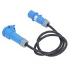 Camping Adapter Cable Male to Female 16A Coupling High Current