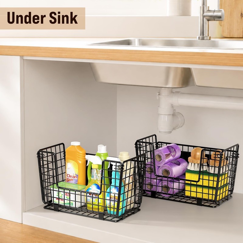 GGIU Magnetic Shelf for Fridge - 3 Pack Fruit &