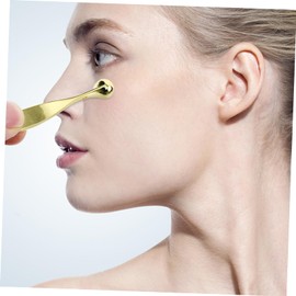 Healeved 3pcs Eye Massage Stick Facial Cream Spoon Metal Eye Applicator for Face Moisturizer Gua Sha Tool for Skin Care