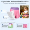 BIG ELEPHANT Training Potty Panties 6 Pieces, 100% Cotton, pink,