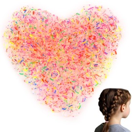Wanciler Elastic Hair Bands for Women Mini Hair Bands, 1000Pcs Rubber Hairbands Tiny Hairbands Small Hair Ties Elastic Hair Ties for Women