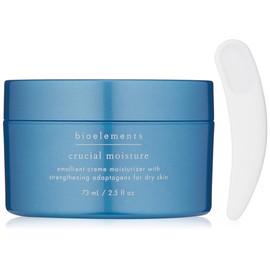 Bioelements Crucial Moisture - 2.5 fl oz - Emollient Cream Facial Moisturizer for Dry Skin - Improve Fine Lines - Vegan, Gluten Free - Never Tested on Animals