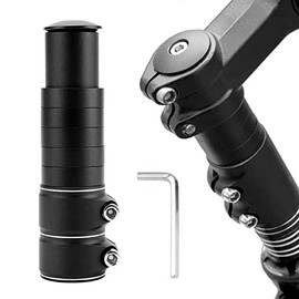 iTYOOS Bike Stem Riser Bicycle Bike Fork Stem Extender Adjustable Bike Handlebar Riser Adapter Handlebar Extender Extender Bike Handlebar Riser Handlebar Riser for Bicycle Cycling Mountain Bike