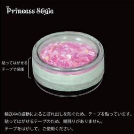 Princess-style シェルパウダー クラッシュシェル ネイル レジン 封入 パーツ 新12色/セット