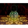 Bohemian Garden Solar Lanterns, {Set of 2} Moroccan Outdoor Waterproof