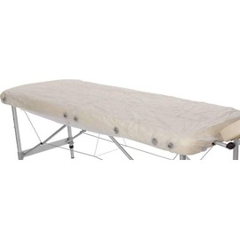 Pack of 10 Hygiene Stretch Covers for Massage Table Fleece Waterproof and Oil Resistant 195 x 75 cm