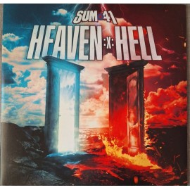 Sum 41 Heaven :x: Hell 2LP  Black Grey Smush w/Red & Blue Splatter Vinyl Sealed