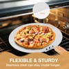 FLYZZA 12 Inch Stainless Pizza Peel, Pizza Spatula with Ergonomic