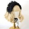 COSDREAMER Womens Ruffle Lace Ribbons Headband Maid Lace Flower Cosplay