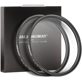 Walking Way 37 mm Diffusion Filter Light Soft 1 & Medium Soft 2 Diffusion Filter Set - Mist Effect Light Blur Mist Filter - Soft Soft Focus Filter Set (1 & 2, 37 mm)