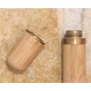 New Natural Sandalwood Cremation Urn/Scattering Tube - Fits Pocket or