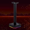 TECHZONE Immortal Gaming Base Soporte para Audífonos Gamer con Luz