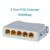 Unbranded 5 Port Gigabit POE Extender 100/1000Mbps 1in 4 Out