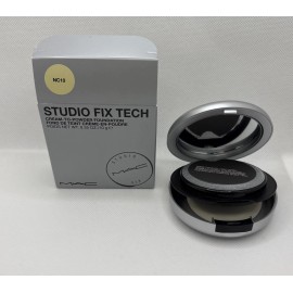 M·A·C MAC Studio Fix Tech Cream to Powder Foundation NC10 ~ 0.35oz/10g Full Size NIB