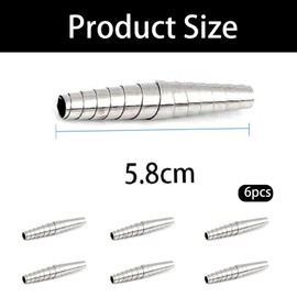 Pack of 6 Replacement Spring for Secateurs, Garden Shears Spring Replacement, Garden Shears Springs, Stainless Steel, Garden Shears Spring Parts, Volute Secateur Springs, General Type Replacement