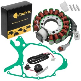 Caltric Stator & Crankcase Cover Gasket for Yamaha TW200 Trailway 200 2001-2024