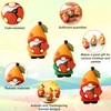 30pcs Mini Fall Gnomes Figurines, Lovely Small PVC Miniature Gnomes