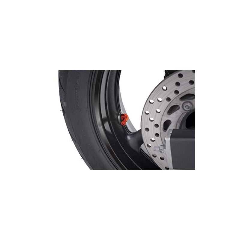 Puig 5591T Valve Diameter Hole Rim 11 mm Orange