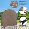 Firewood Cover Round Log Hoop Cover 210D Oxford Colth Water