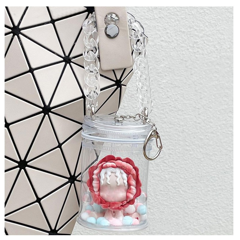 Umora Itaba Case, Cylindrical Doll Holder, Coke Can Shape, For