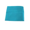 VELILLA Delantal Corto Comandero Short Cooking Apron, Light Turquoise, One