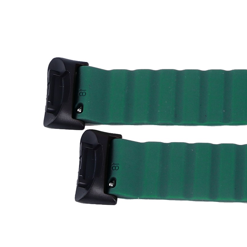 2pcs Watch Bands Professional Silicone Strap Strong Magnetic Snap Replacement