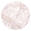Alipis Gilded Quartz Coasters Round Barware Coasters Crystal Cup Mat