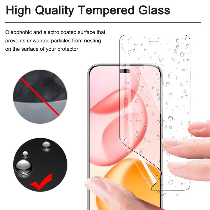 carinacoco 3 Pack Elastic Skin Screen Protector for HONOR 400