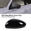 Side Wing Mirror Cover Cap Black Side Wind Mirror Rearview