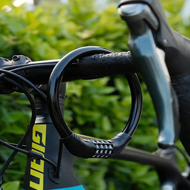 Bicycle Lock, Bicycle Chain Lock, Chain Lock, Number Code Combination