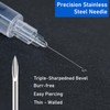 0.5ml 31Ga 1/4-Inch 6mm Disposable Syringe for Scientific Lab, Individually