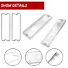 KENRTIR Clear Lens Tail Light Tailight Lamp Lenses with Gaskets