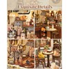 CUTEBEE Book Nook Kit - DIY Dollhouse Houses, Miniature House