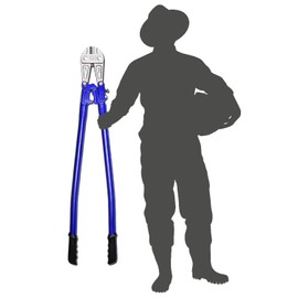 ZrgGea Bolt Cutter 42 inch | Heavy Duty Bolt Cutters | Industrial-Grade Heavy-Duty Bolt Cutters, Forged from T8 Alloy Steel, Hardness HRC62, Knives for Cutting Rebar, Screws, Fences and Padlocks