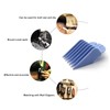 8PCS Professional Hair Clipper Guide Combs, Colorful Limit Comb Set
