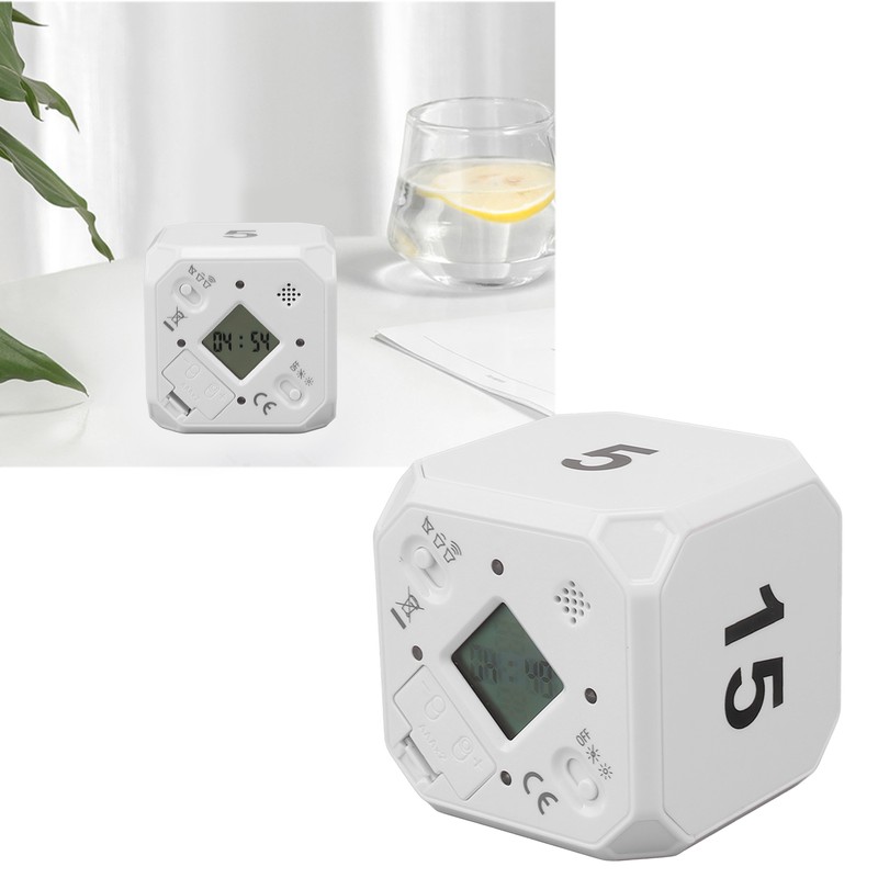 Kitchen Timer Portable Modes Adjustable 5 15 25 45 Min