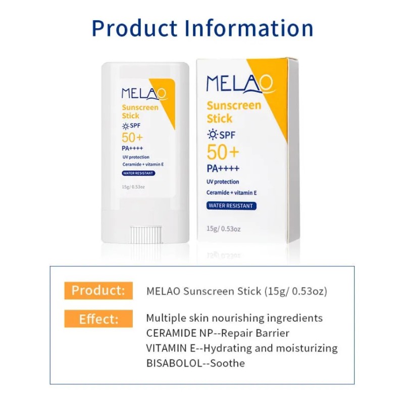 Protector Solar Barra Spf50 Resistente Agua 15g
