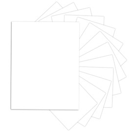 24 Sheets White Cardstock 8.5 x 11 Thick Paper, Goefun 80lb Card Stock Printer Paper for Invitations, Menus, Wedding, DIY Cards