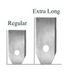 Green Piece Robotic Mower Blades (30 Pack) – Extra Long