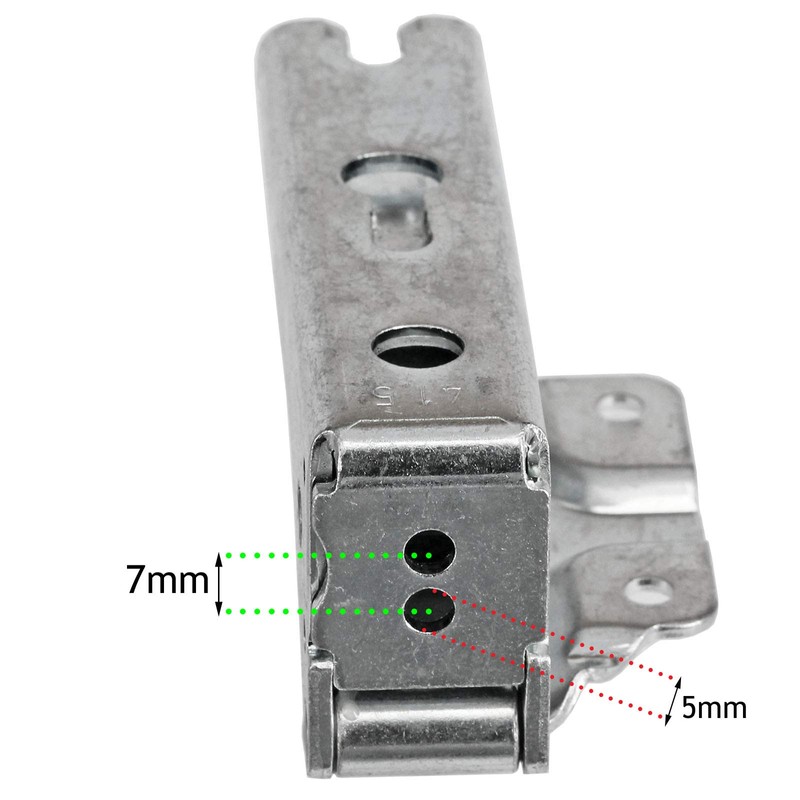 SPARES2GO Intergrated Door Hinge for Belling Fridge Freezer (Top Right/Lower