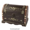 Ideen mit Herz Wooden Treasure Chests with Metal Clasp, Various