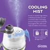 O2COOL Mist 'N Sip Misting Water Bottle 2-in-1 Mist And
