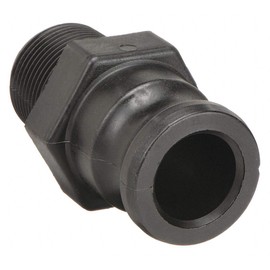Banjo 100F Polypropylene Cam & Groove Fitting, 1" Male Adapter x NPT Male